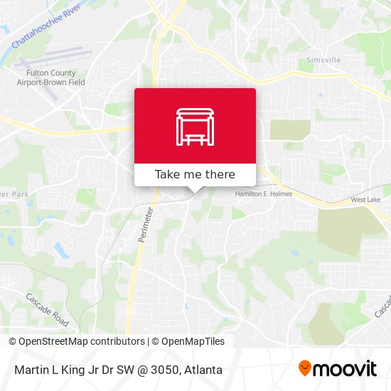 Mapa de Martin L King Jr Dr SW @ 3050