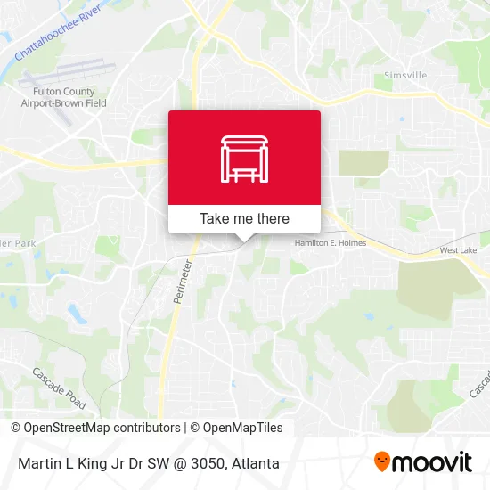 Martin L King Jr Dr SW @ 3050 map