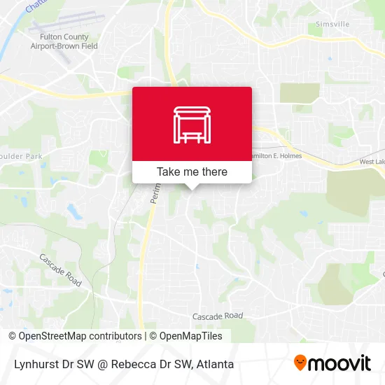 Lynhurst Dr SW @ Rebecca Dr SW map