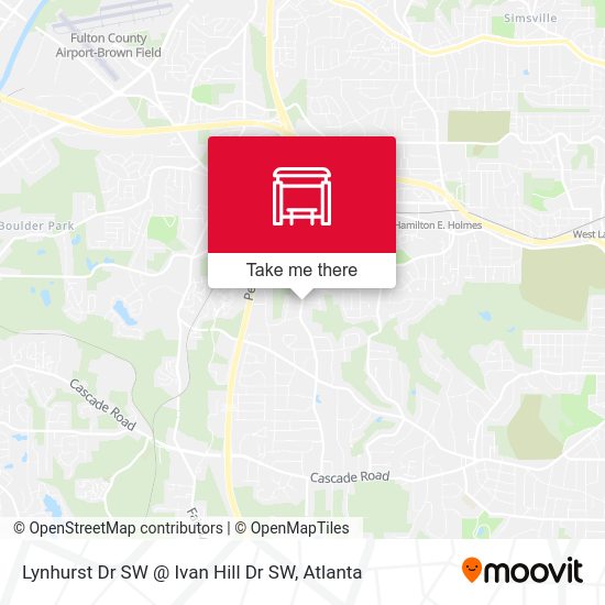 Lynhurst Dr SW @ Ivan Hill Dr SW map
