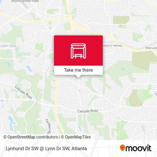 Lynhurst Dr SW @ Lynn Dr SW map