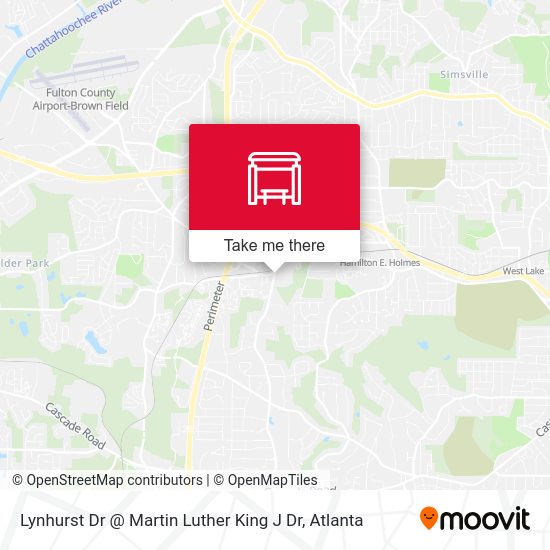 Mapa de Lynhurst Dr @ Martin Luther King J Dr