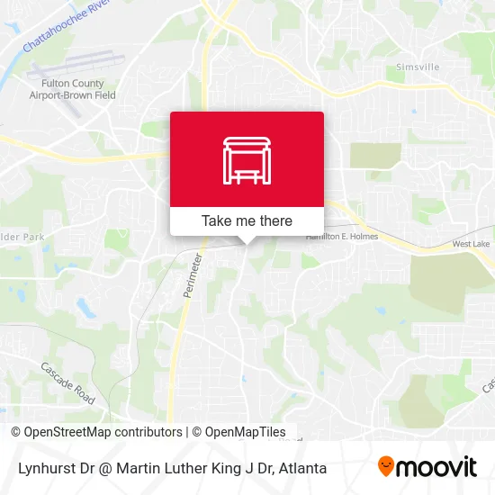 Lynhurst Dr @ Martin Luther King J Dr map