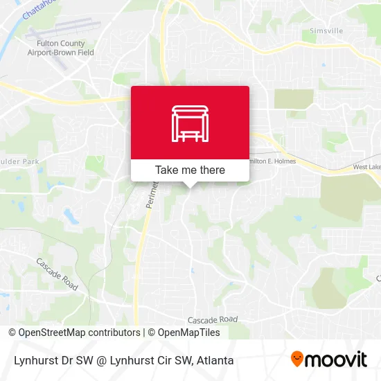 Lynhurst Dr SW @ Lynhurst Cir SW map