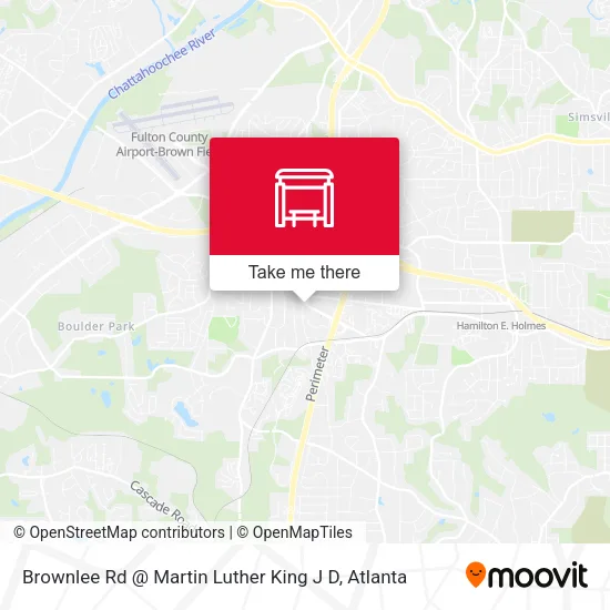 Brownlee Rd @ Martin Luther King J D map