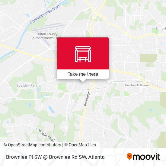 Brownlee Pl SW @ Brownlee Rd SW map