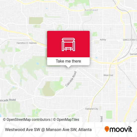 Westwood Ave SW @ Manson Ave SW map