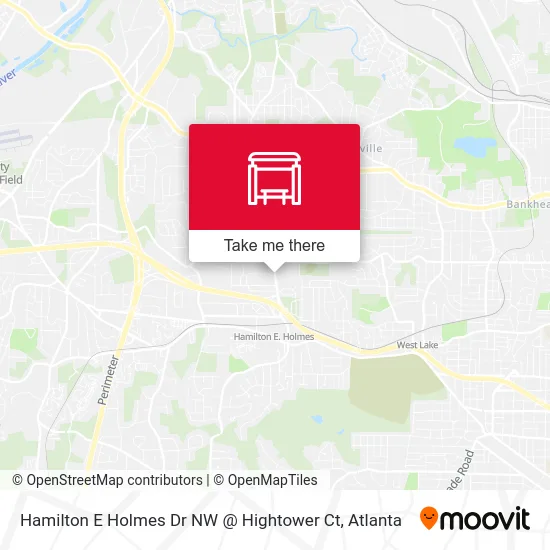 Hamilton E Holmes Dr NW @ Hightower Ct map