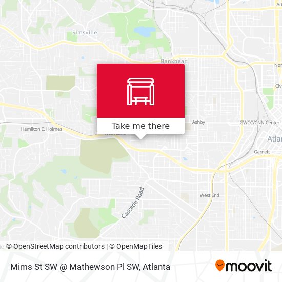 Mims St SW @ Mathewson Pl SW map