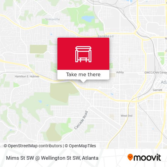 Mims St SW @ Wellington St SW map
