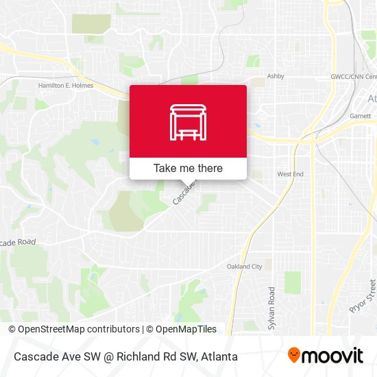 Cascade Ave SW @ Richland Rd SW map