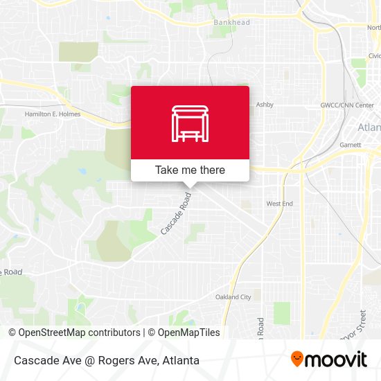 Mapa de Cascade Ave @ Rogers Ave