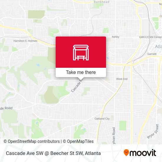 Cascade Ave SW @ Beecher St SW map