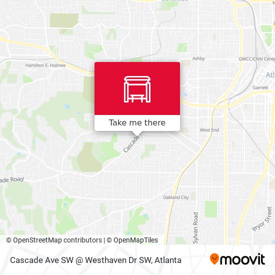 Mapa de Cascade Ave SW @ Westhaven Dr SW
