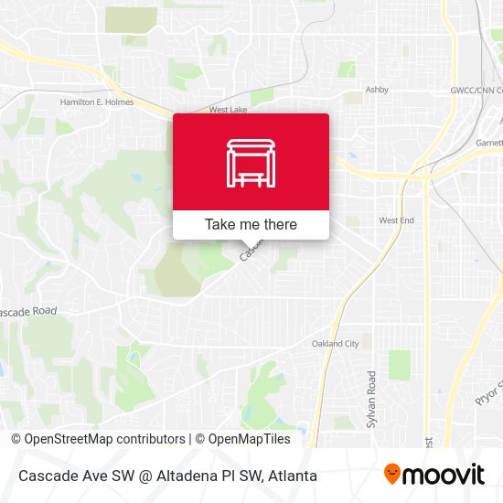 Cascade Ave SW @ Altadena Pl SW map