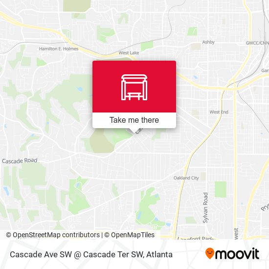 Mapa de Cascade Ave SW @ Cascade Ter SW