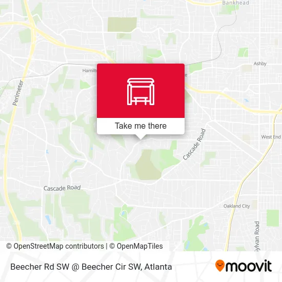 Beecher Rd SW @ Beecher Cir SW map