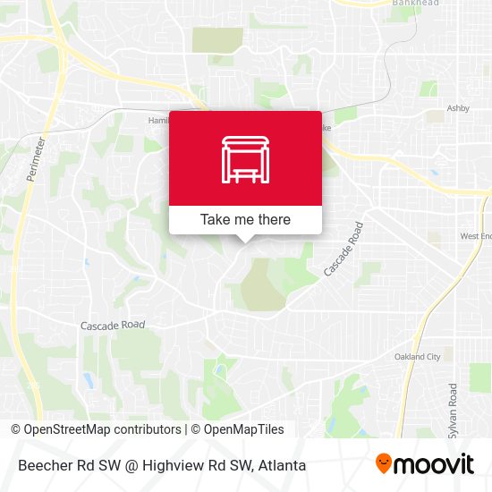 Beecher Rd SW @ Highview Rd SW map