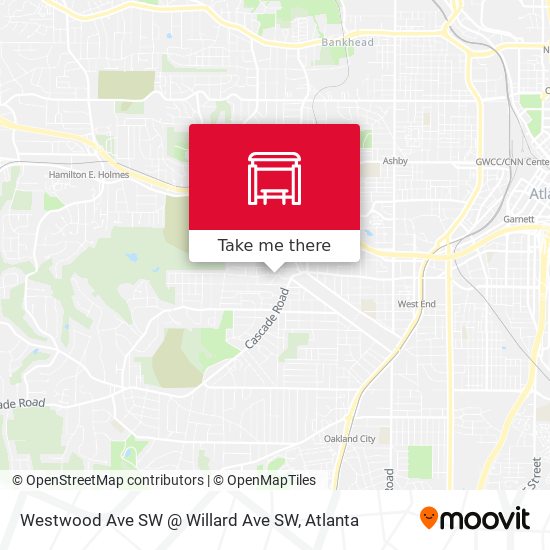 Westwood Ave SW @ Willard Ave SW map