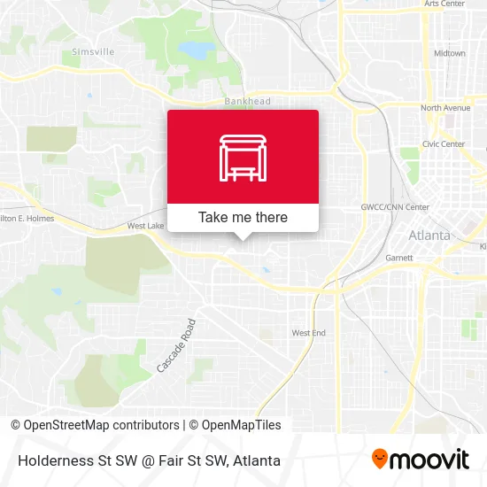 Holderness St SW @ Fair St SW map