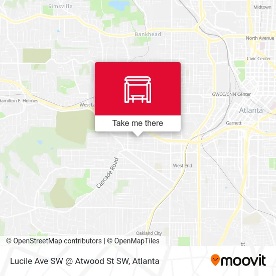 Lucile Ave SW @ Atwood St SW map