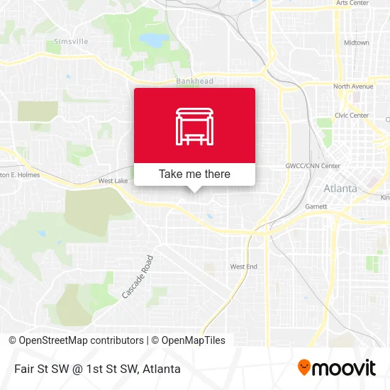 Mapa de Fair St SW @ 1st St SW
