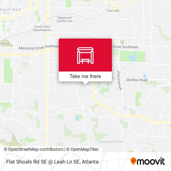 Flat Shoals Rd SE @ Leah Ln SE map