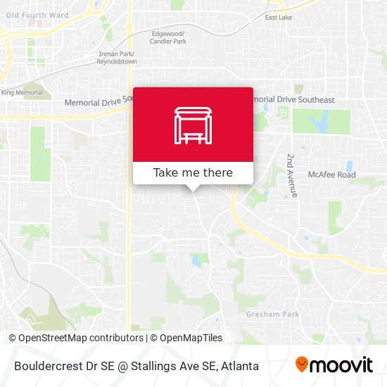 Bouldercrest Dr SE @ Stallings Ave SE map