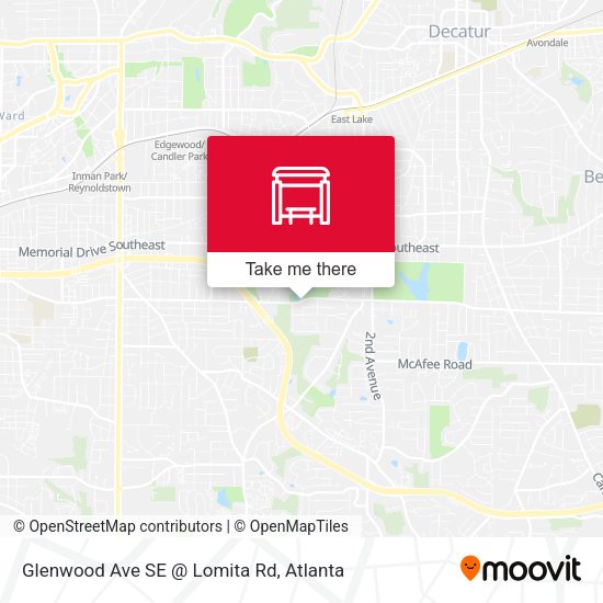 Glenwood Ave SE @ Lomita Rd map