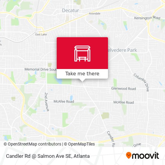 Candler Rd @ Salmon Ave SE map