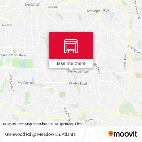 Glenwood Rd @ Meadow Ln map