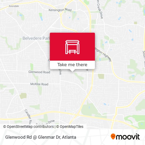 Glenwood Rd @ Glenmar Dr map