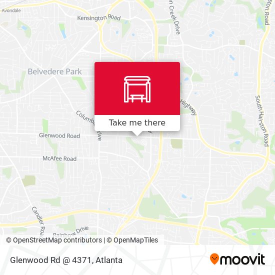 Glenwood Rd @ 4371 map