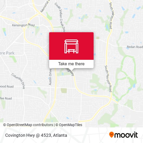 Mapa de Covington Hwy @ 4523