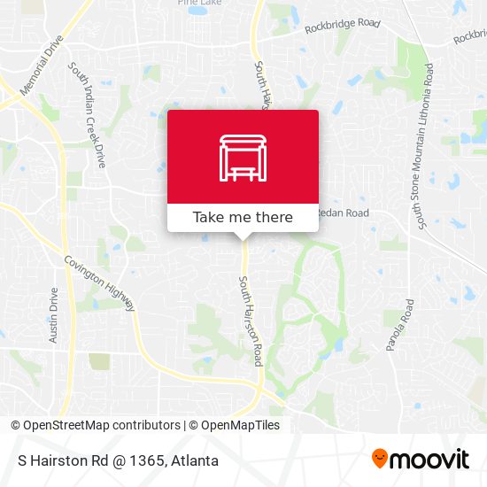 Mapa de S Hairston Rd @ 1365