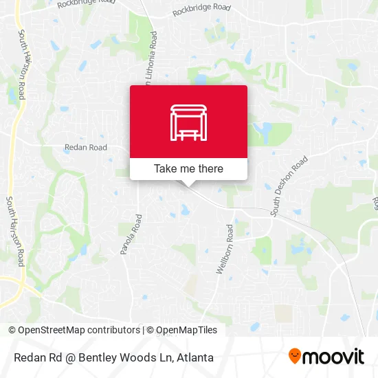 Redan Rd @ Bentley Woods Ln map