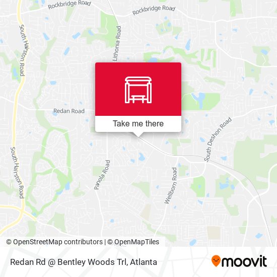 Mapa de Redan Rd @ Bentley Woods Trl