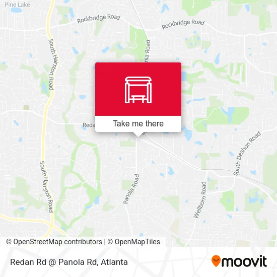 Mapa de Redan Rd @ Panola Rd