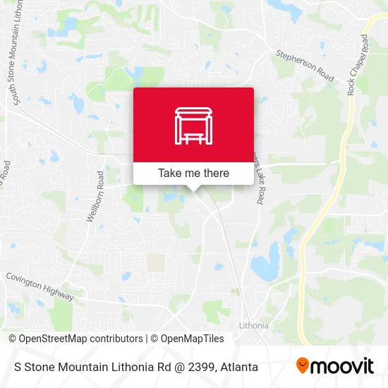 S Stone Mountain Lithonia Rd @ 2399 map