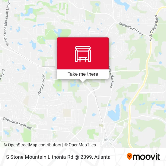 S Stone Mountain Lithonia Rd @ 2399 map