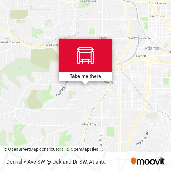 Donnelly Ave SW @ Oakland Dr SW map