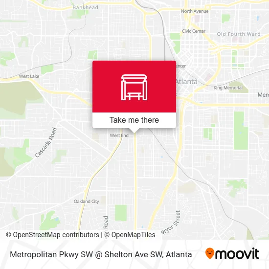 Mapa de Metropolitan Pkwy SW @ Shelton Ave SW