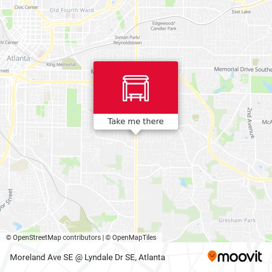 Moreland Ave SE @ Lyndale Dr SE map