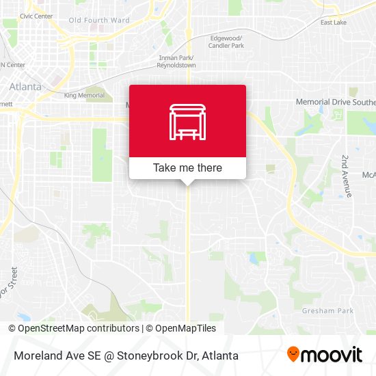 Moreland Ave SE @ Stoneybrook Dr map