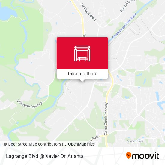 Lagrange Blvd @ Xavier Dr map