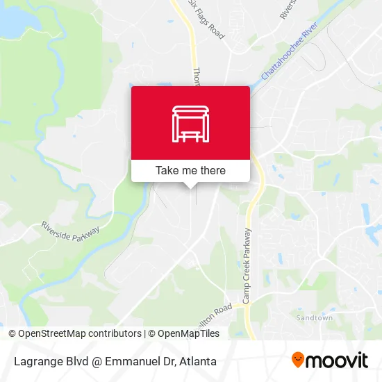 Lagrange Blvd @ Emmanuel Dr map