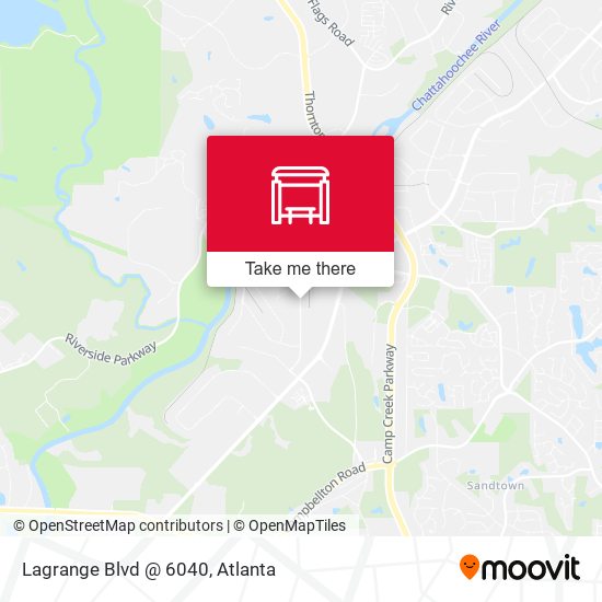 Lagrange Blvd@6040 map