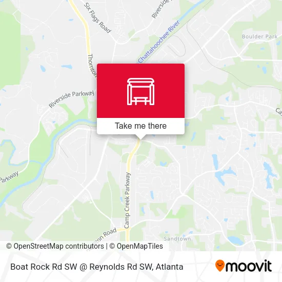Mapa de Boat Rock Rd SW @ Reynolds Rd SW