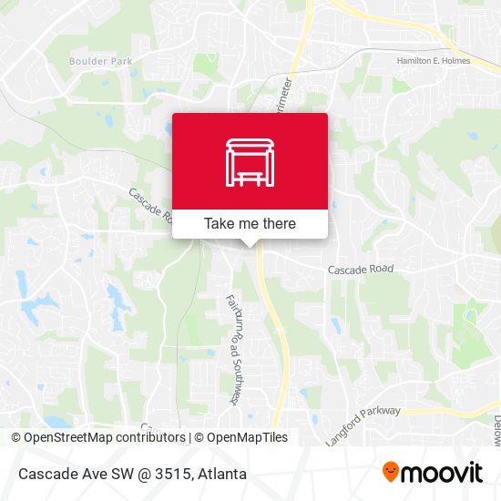 Cascade Ave SW @ 3515 map