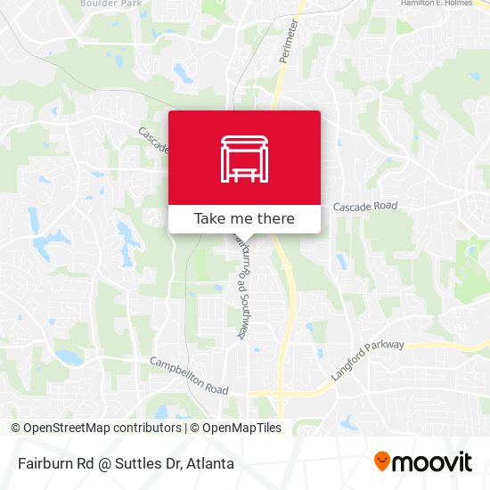 Fairburn Rd @ Suttles Dr map